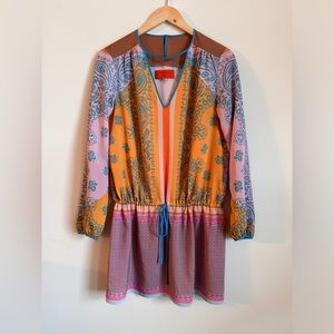 Clover Canyon Multicolor Paisley Dress/Coverup.